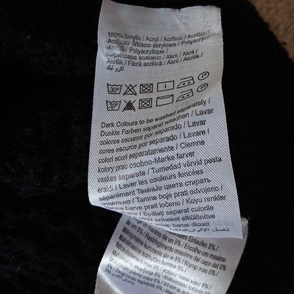 Black Knit Sweater - Picture 4 of 8